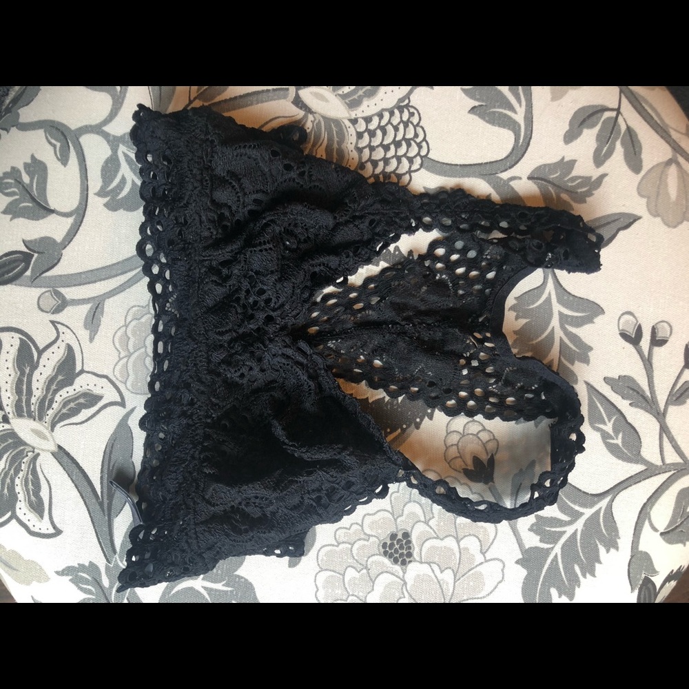 Black bralette